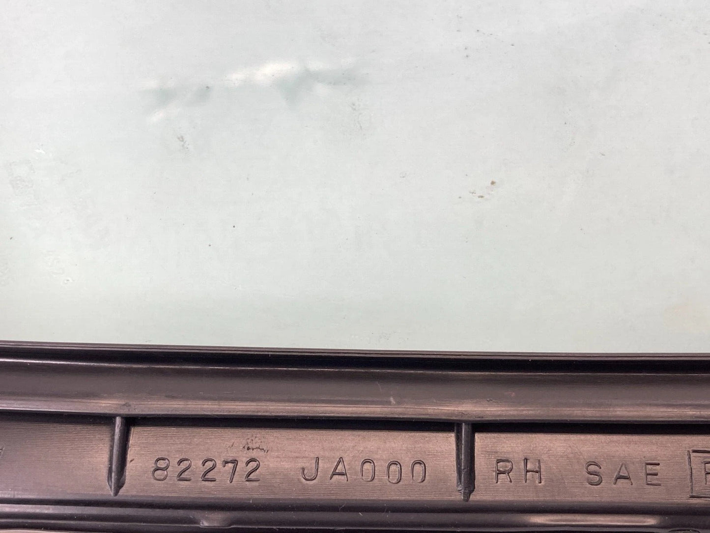 07-12 NISSAN ALTIMA SDN REAR RIGHT DOOR QUARTER VENT WINDOW GLASS 82272JA000 OEM