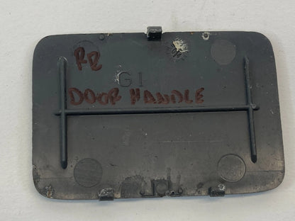 2003 04 2005 HONDA PILOT REAR RIGHT SIDE INNER DOOR HANDLE SCREW BEZEL TRIM CAP