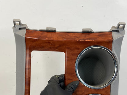 08 09 Toyota Highlander Center Console Shifter Bezel w/ Cup Holder & Switches