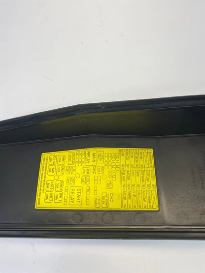2009 2010 2011 KIA BORREGO 3.8L FUSE RELAY BOX BLOCK COMPARTMENT COVER LID