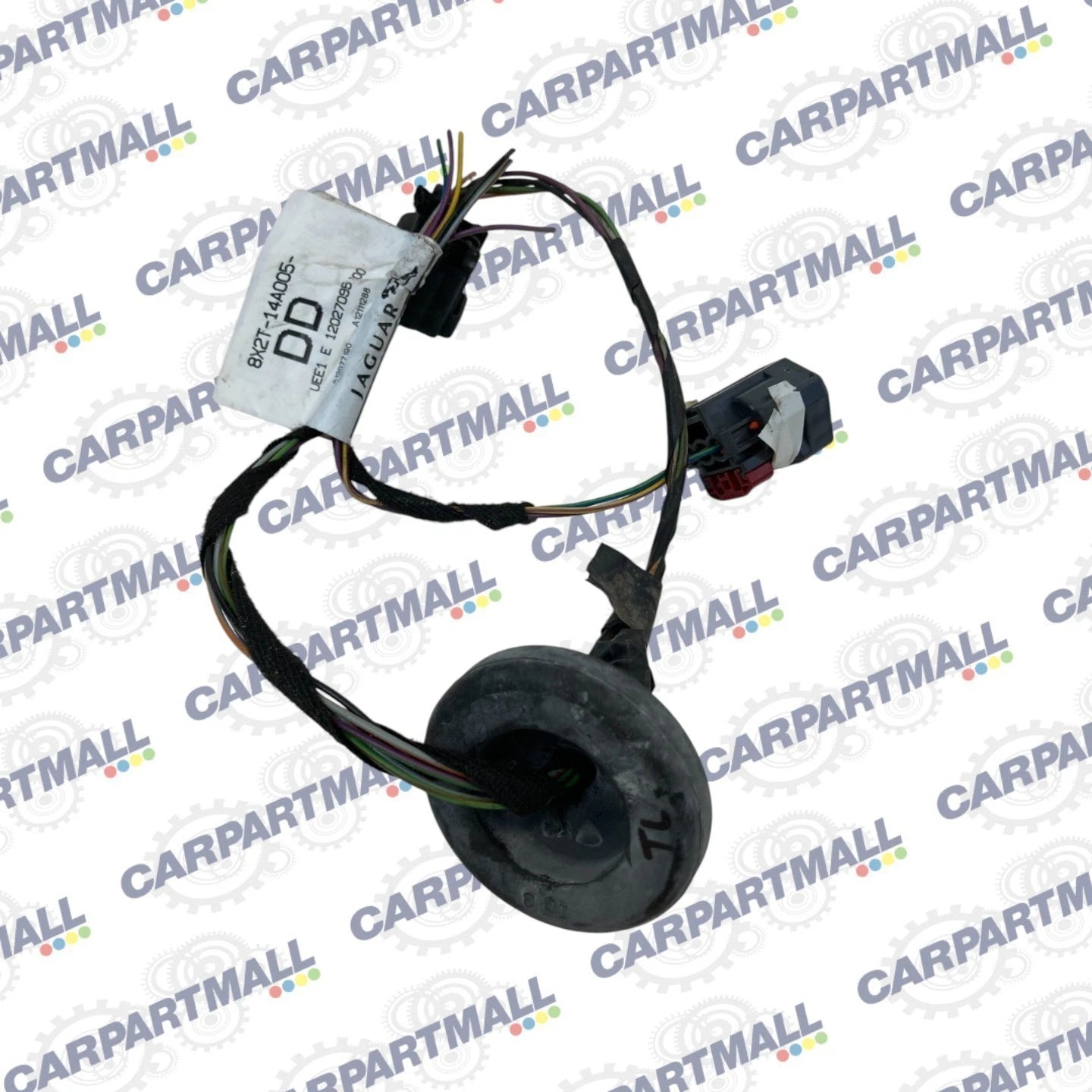 2009-2011 JAGUAR XF LEFT TAIL LIGHT LAMP WIRING PLUG CABLE OEM 8X2T-14A005-DD