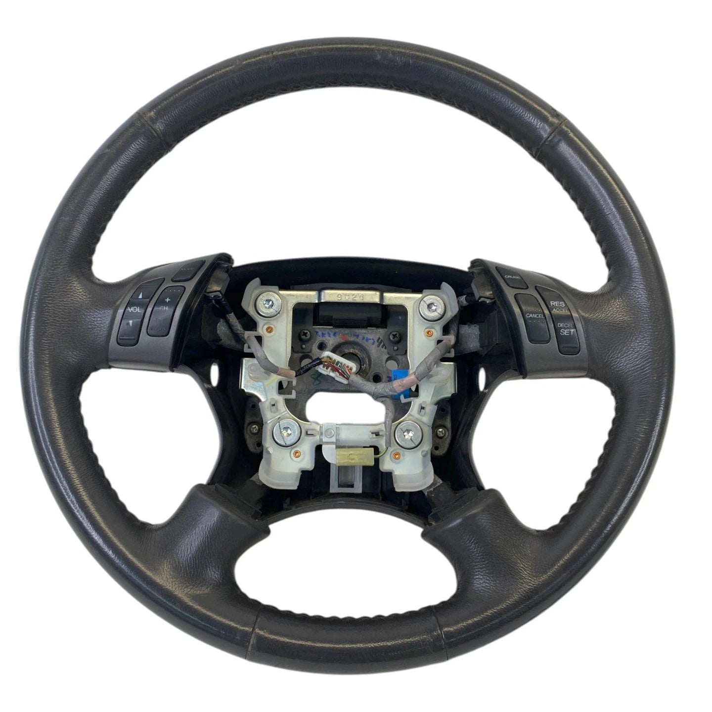 2005-2010 HONDA ODYSSEY STEERING WHEEL LEATHER BLACK W/ AUDIO CRUISE CONTROL OEM