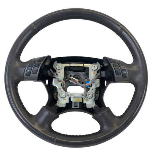 2005-2010 HONDA ODYSSEY STEERING WHEEL LEATHER BLACK W/ AUDIO CRUISE CONTROL OEM