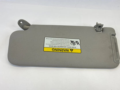 2010-2013 KIA FORTE W/O SUNROOF FRONT RIGHT PASSENGER SIDE SUNVISOR SUN VISOR