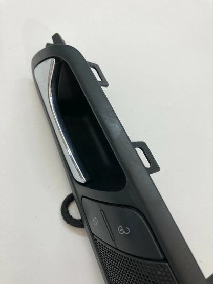 06 07 VOLSWAGEN PASSAT REAR LEFT INNER DOOR HANDLE LOCK & SPEAKER 3C4839113 OEM