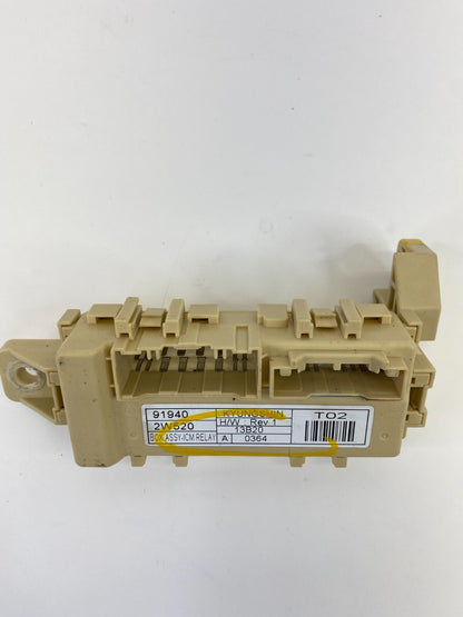 2013-2018 Hyundai Santa Fe Sport ICM Cabin Junction Fuse Relay Box 91940-2W520