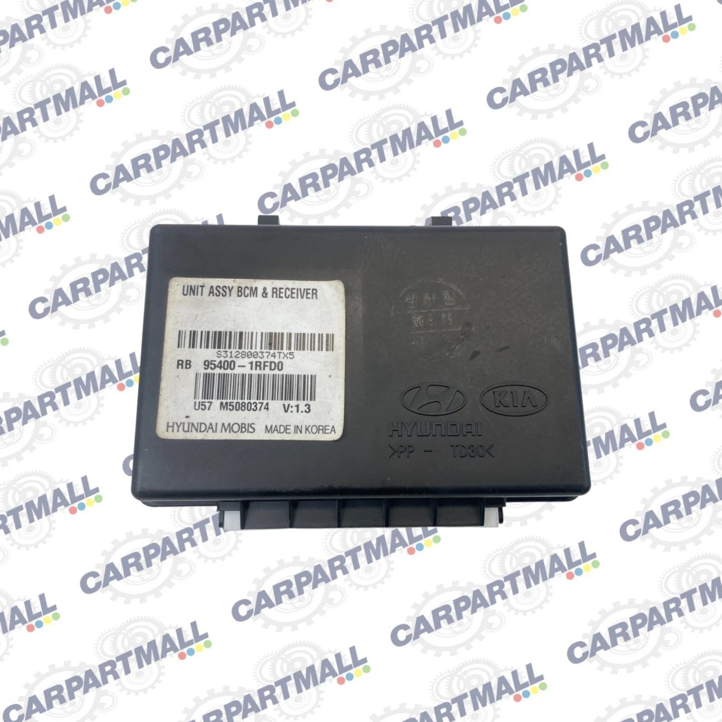 2012-2013 HYUNDAI ACCENT 1.6L BODY CONTROL MODULE BCM UNIT 95400-1RFD0 OEM