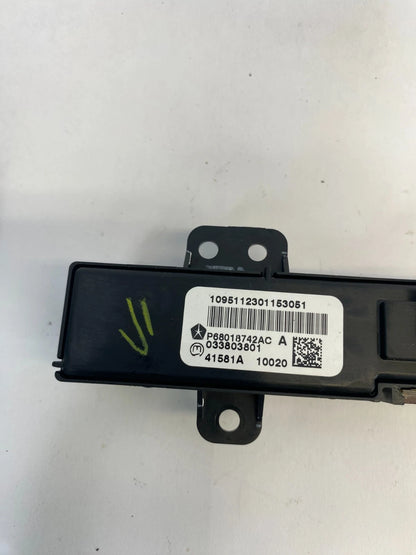 2009-2011 DODGE JOURNEY DASH HAZARD TRACTION CONTROL SWITCH 68018742AC OEM
