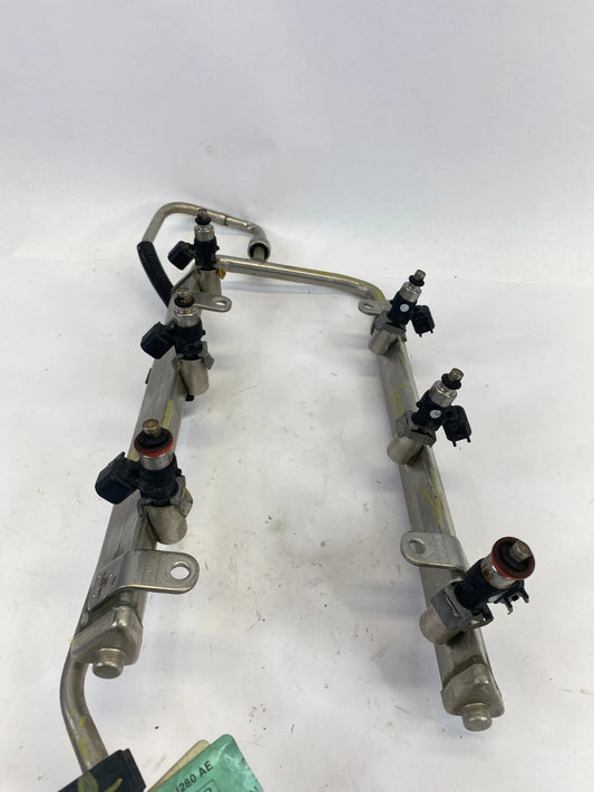 11-19 FORD EXPLORER 3.5L V6 FUEL RAIL WITH INJECTORS ASSEMBLY OEM BB53-9J280-AE
