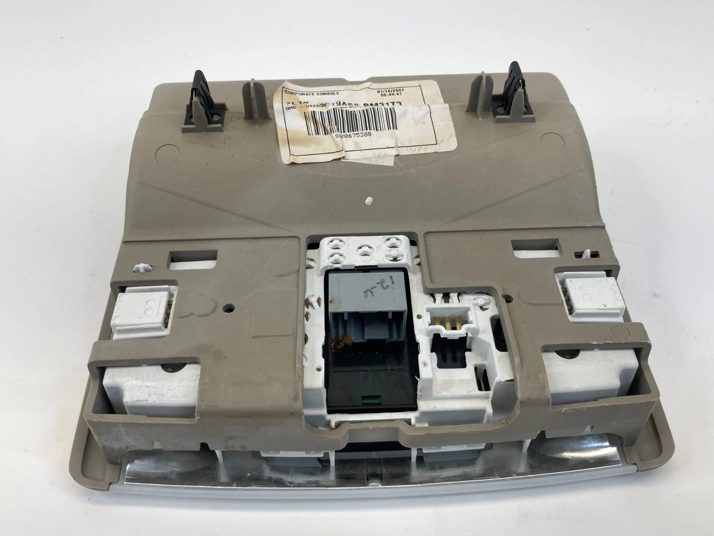 2007-2014 FORD EXPEDITION ROOF OVERHEAD CONSOLE DOME MAP LIGHT LAMP OEM