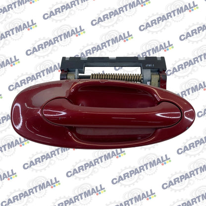 2003-2007 SAAB 9-3 FRONT RIGHT PASSENGER DOOR EXTERIOR DOOR HANDLE 294 CHILI RED