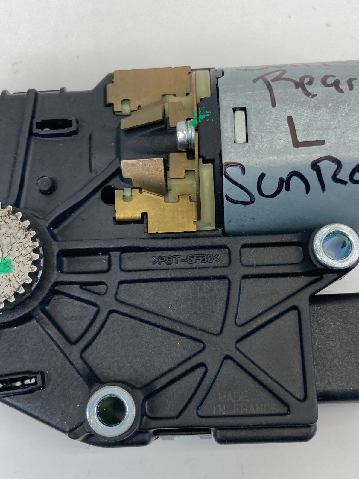 2013 2014 Hyundai Santa Fe Sport Rear Left Side Sunroof Sun Roof Motor Assy OEM