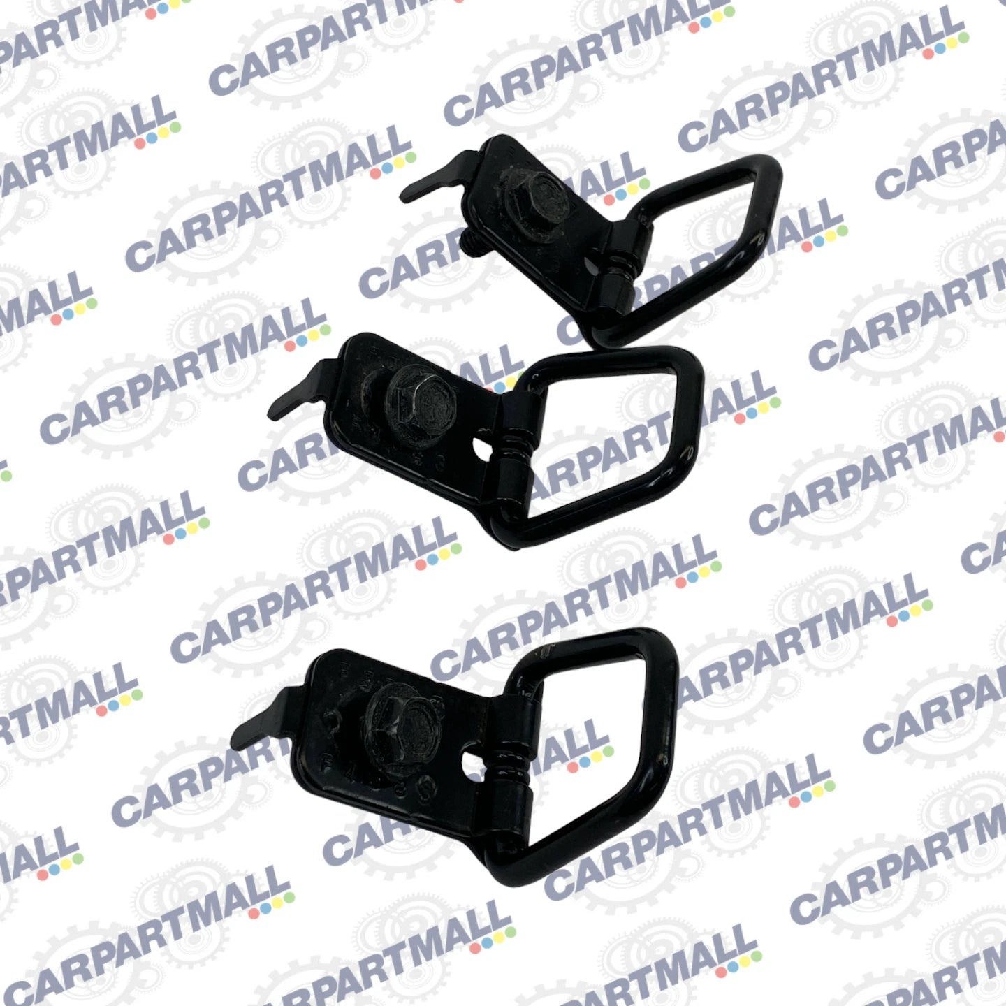 2009-2011 CHEVROLET CHEVY AVEO SEDAN REAR TRUNK TIE DOWN HOOK SET OF 3 OEM