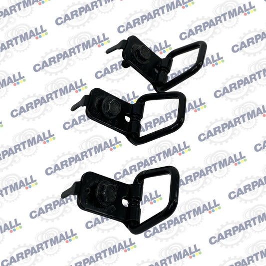 2009-2011 CHEVROLET CHEVY AVEO SEDAN REAR TRUNK TIE DOWN HOOK SET OF 3 OEM
