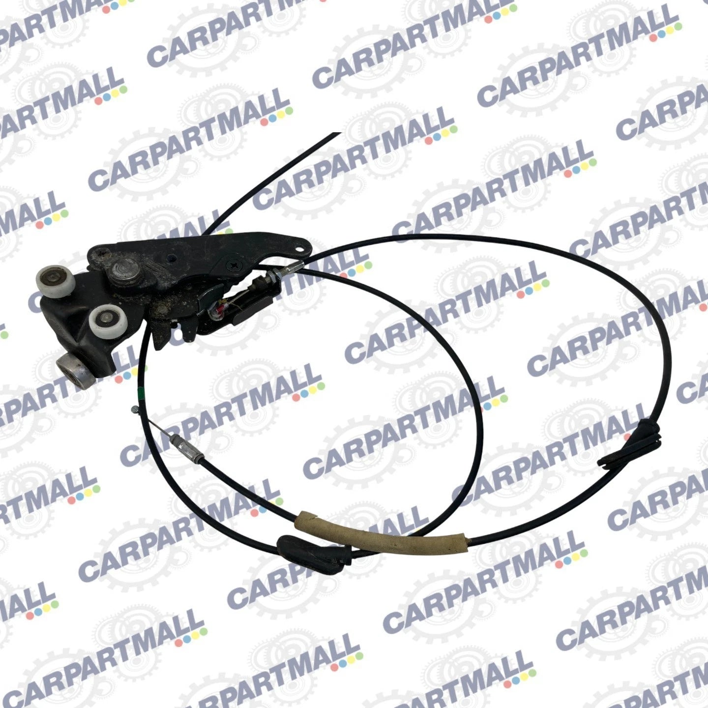 05-10 HONDA ODYSSEY RIGHT PASSENGER SLIDING DOOR LOWER ROLLER LATCH W/ CABLE OEM
