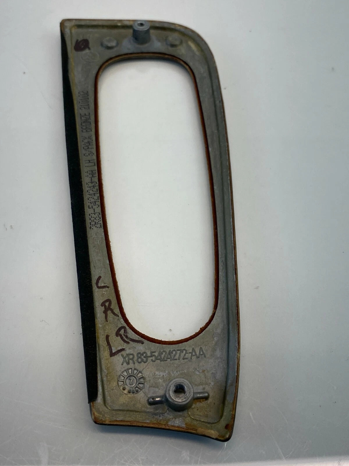 00-08 JAGUAR S-TYPE REAR LEFT DOOR WINDOW SWITCH BEZEL TRIM OEM XR835424272AA