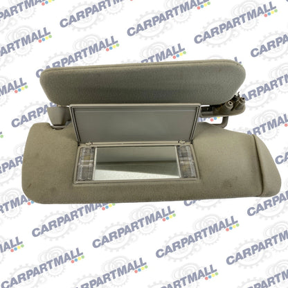 2003 2004 CHEVROLET TAHOE RIGHT PASSENGER SIDE SUNVISOR SUN VISOR SHADE W/ LIGHT