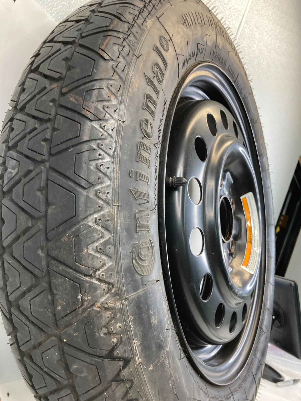 07-12 NISSAN ALTIMA SEDAN SPARE TIRE RIM COMPACT DONUT T135/90/R16 102M E4022202