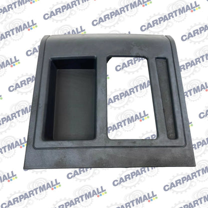 2007-2011 DODGE NITRO CENTER CONSOLE SHIFTER BEZEL TRIM W STORAGE 5KE561DVAC OEM