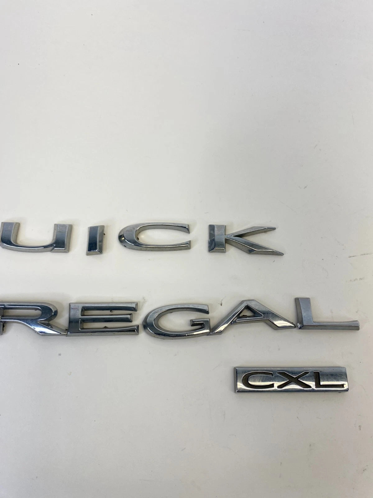 2011 BUICK REGAL SEDAN REAR EMBLEM TRUNK HATCH LOGO BADGE SIGN SET OEM