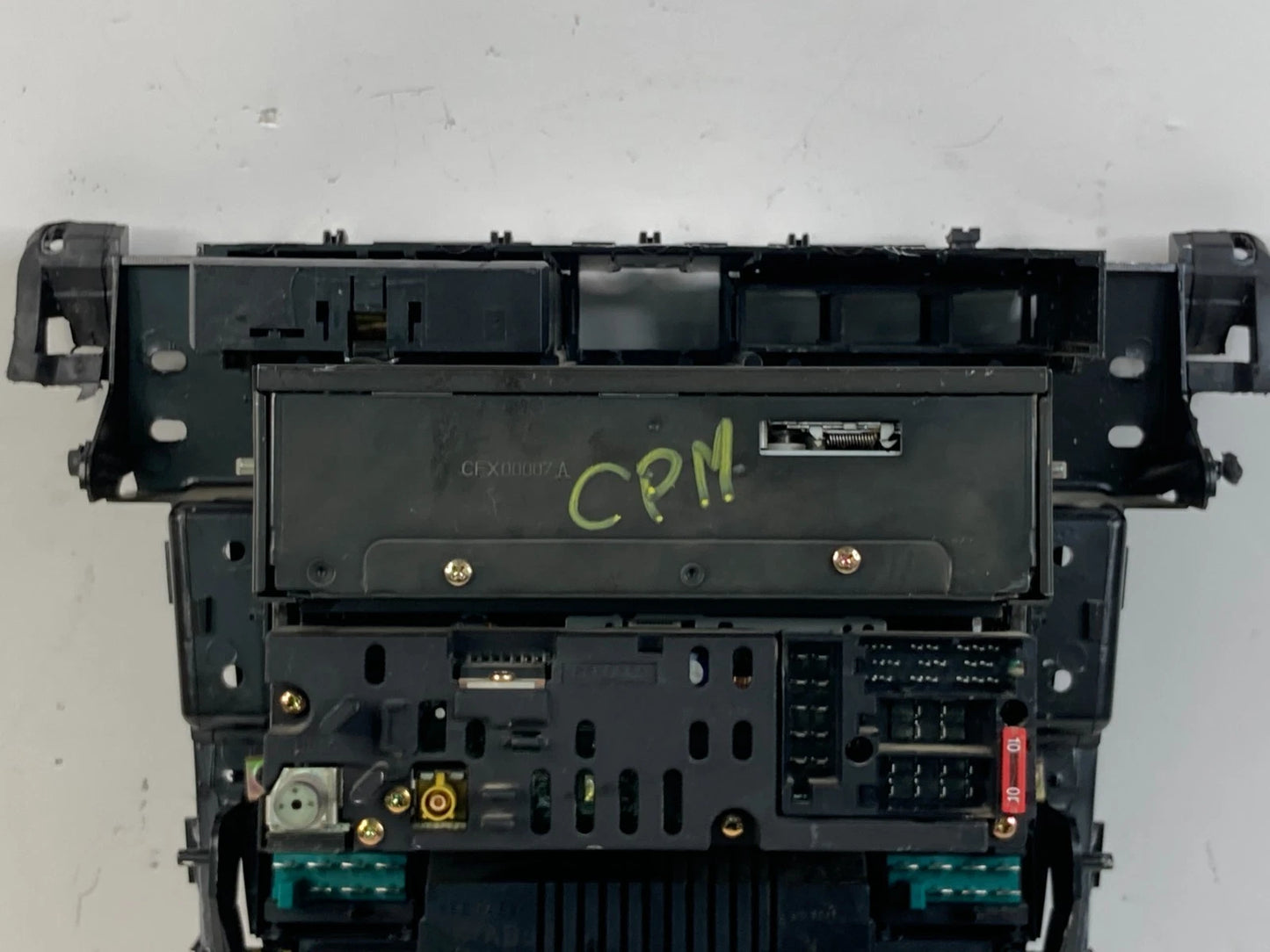 98 99 00 01 02 03 AUDI A6 QUATTRO RADIO & CLIMATE CONTROL FACEPLATE PANEL OEM