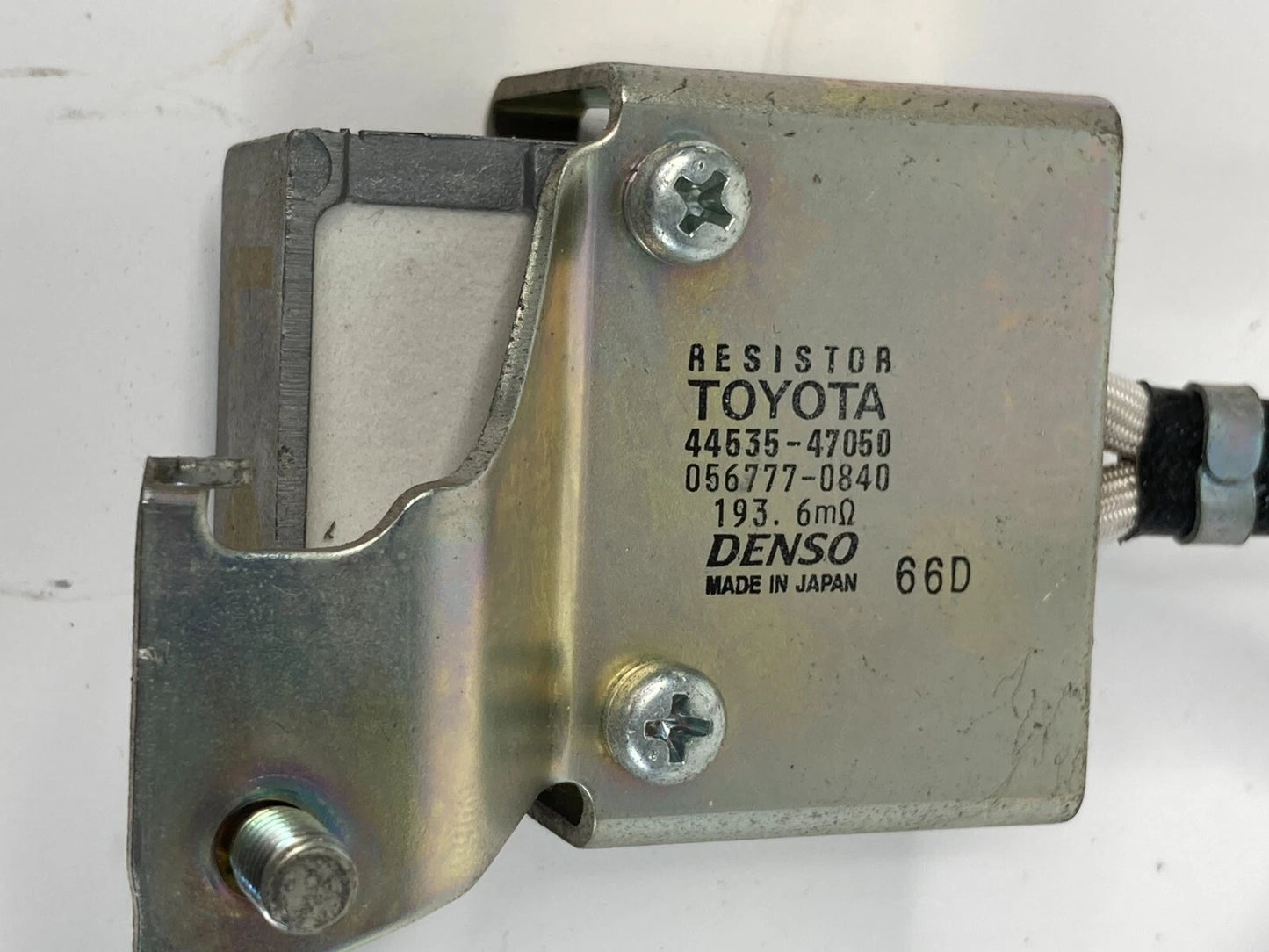 04-09 TOYOTA PRIUS HYBRID 1.5L AT POWER FUEL PUMP RESISTOR MODULE 44535-47050