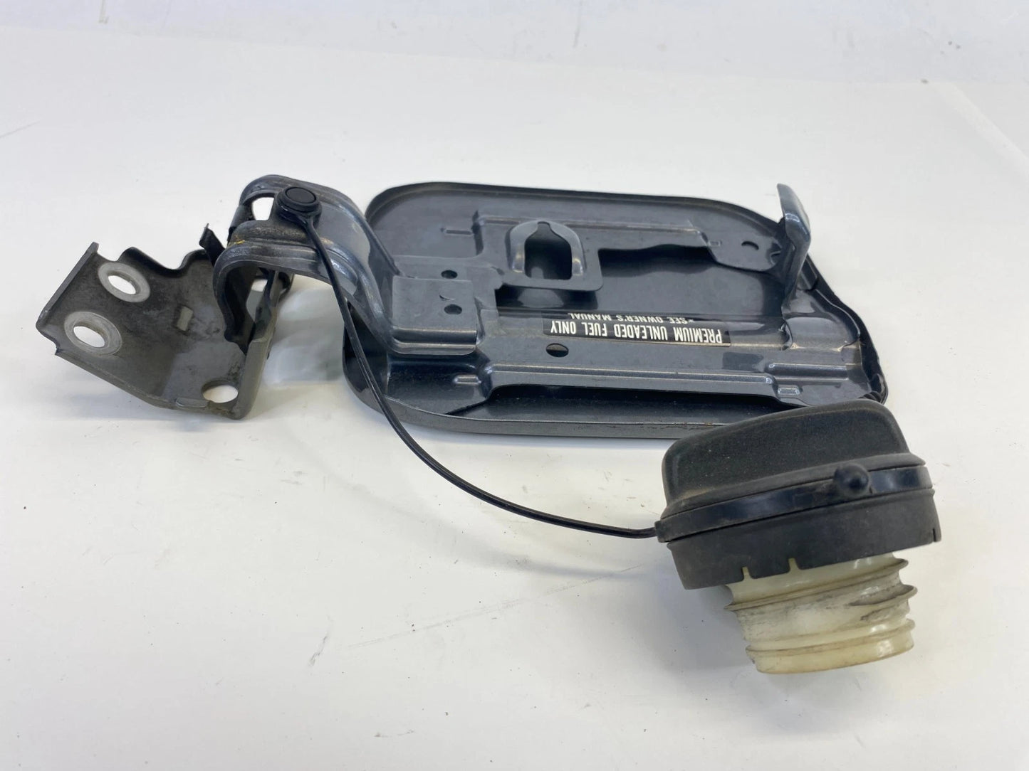 04-08 Acura TL Fuel Filler Tank Door Gas Lid Cover NH643M Anthracite Metallic