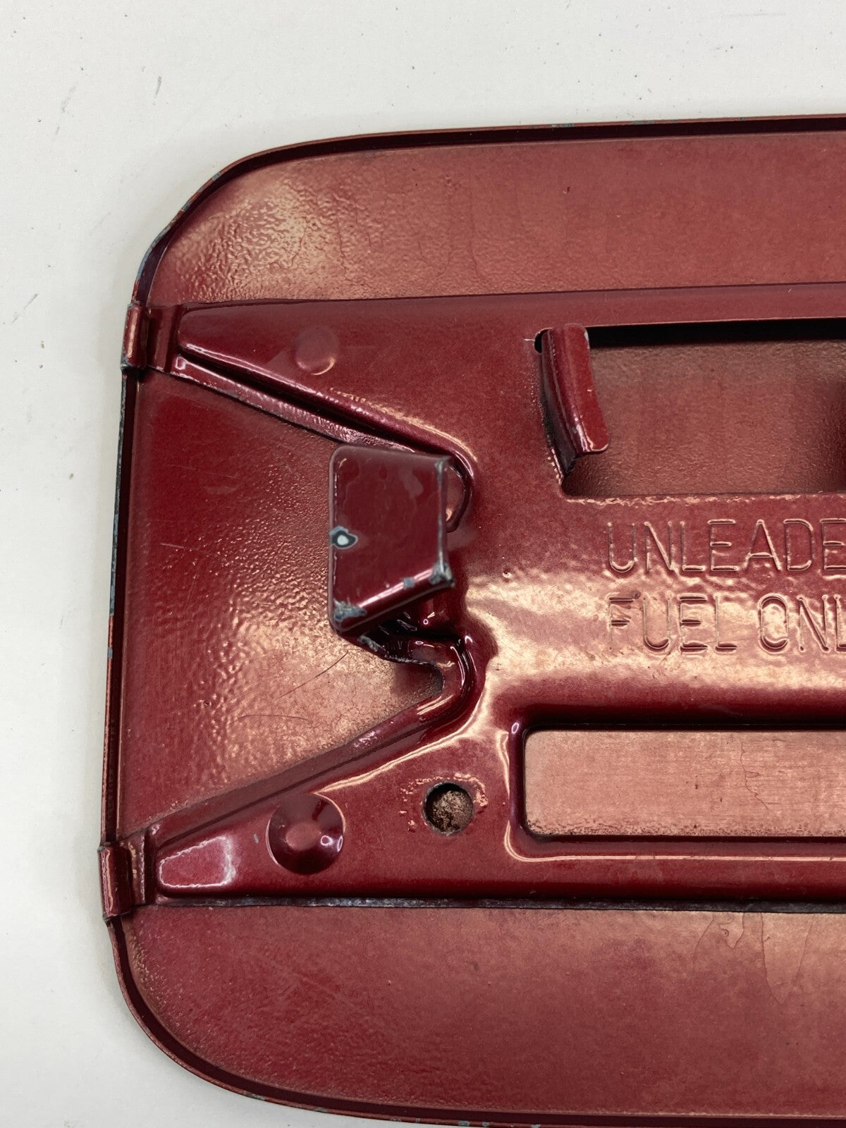 1997-2001 Toyota Camry Fuel Filler Door Gas Tank Lid Cover Vintage Red Pearl OEM