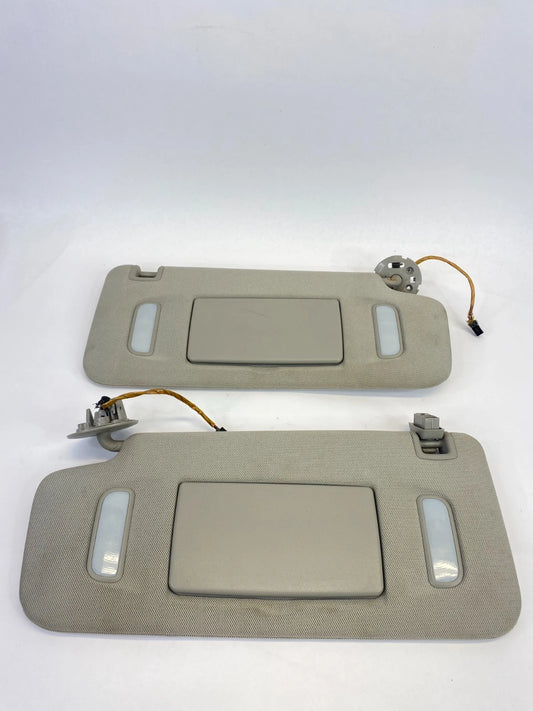 2011-2017 CHEVROLET EQUINOX LEFT RIGHT SUN VISOR PAIR SET W/ VANITY MIRROR OEM