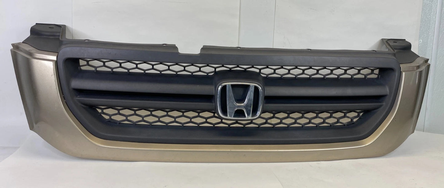 2003 2004 2005 HONDA PILOT FRONT UPPER GRILL GRILLE 75101-S9V-A000 OEM
