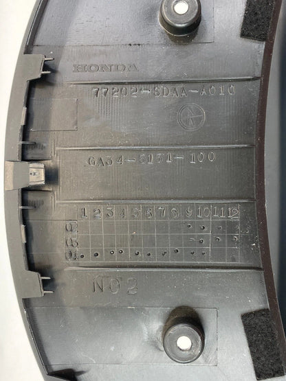 2003-2007 HONDA ACCORD SEDAN DASH CLUSTER SPEEDOMETER BEZEL TRIM 77202-SDAA-A010
