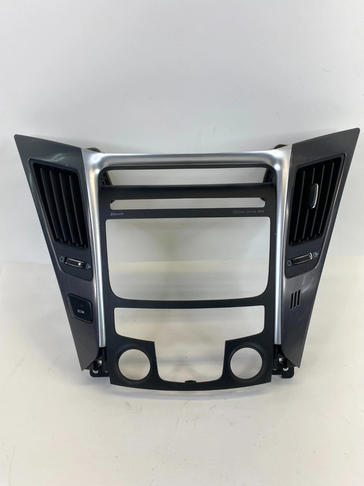 2012-2015 HYUNDAI SONATA BEZEL DASH RADIO PANEL CLIMATE CONTROL W/ AIR VENT OEM