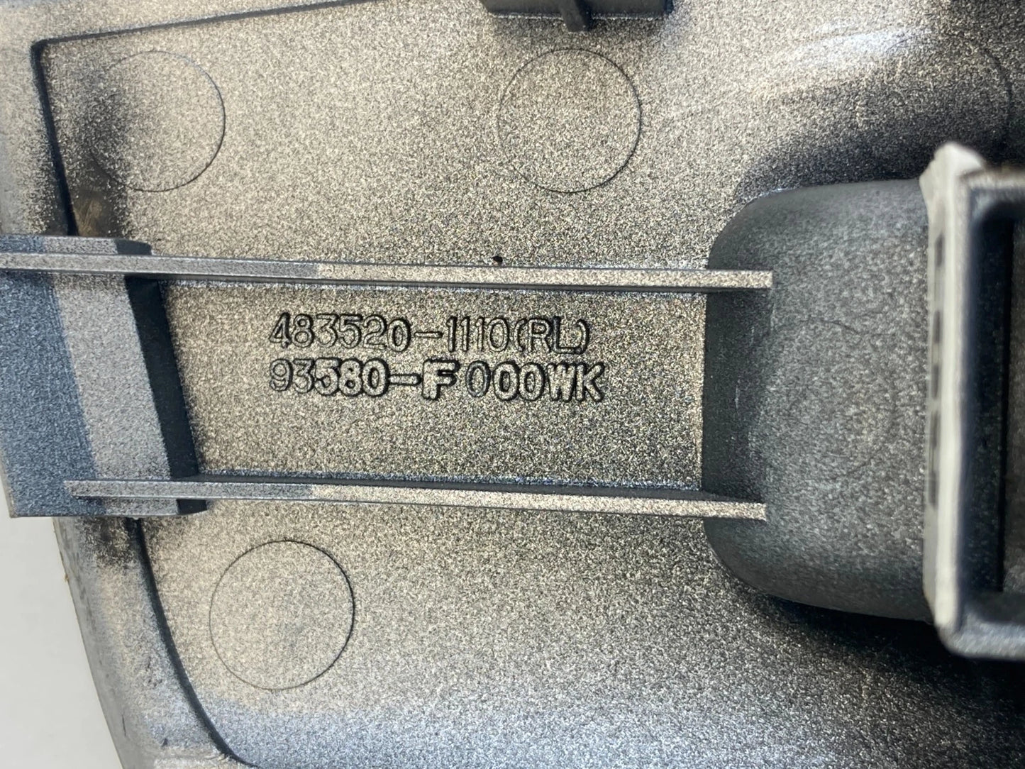2005-2010 KIA SPORTAGE REAR LEFT LH DOOR WINDOW SWITCH BEZEL 935801F000 OEM