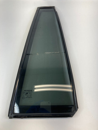 03-08 Honda Pilot Rear Right Back Side Door Vent Window Fixed Glass 73441-S9VA-A