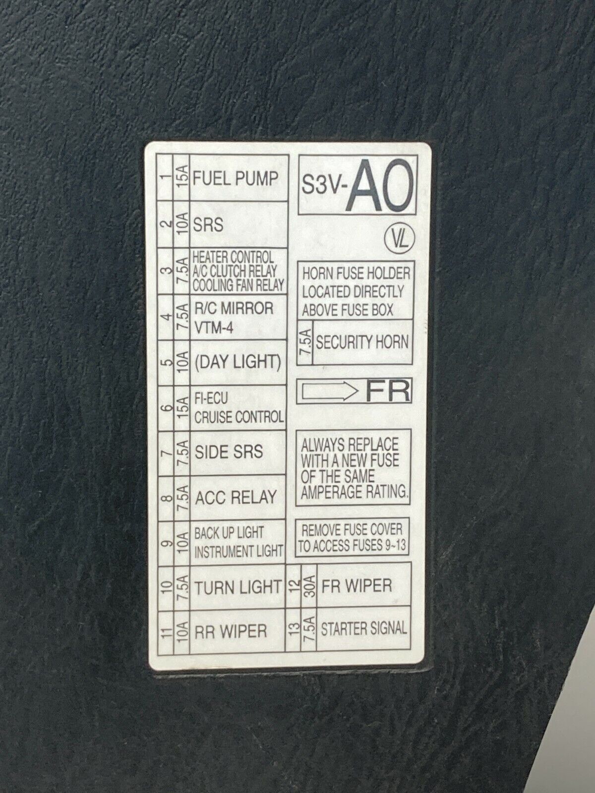 2001-2006 Acura MDX Lower Dash Left Kick Panel Cover Trim 8316S3VAA000 OEM