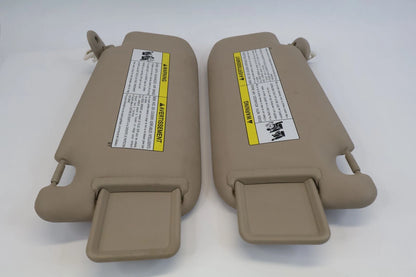 2010-2013 SUZUKI KIZASHI ROOF SUNVISOR SUN VISOR SHADE W/ MIRROR PAIR SET OEM