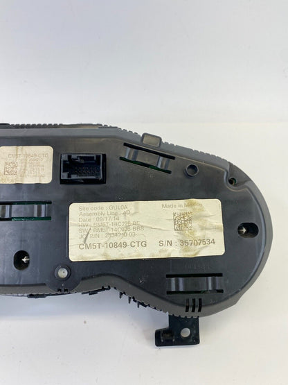 2013 2014 Ford Focus 2.0L AT Speedometer Instrument Cluster CM5T-10849-CTG