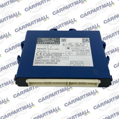 2010-2015 TOYOTA PRIUS 1.8L SMART KEY COMPUTER CONTROL MODULE 89990-47050