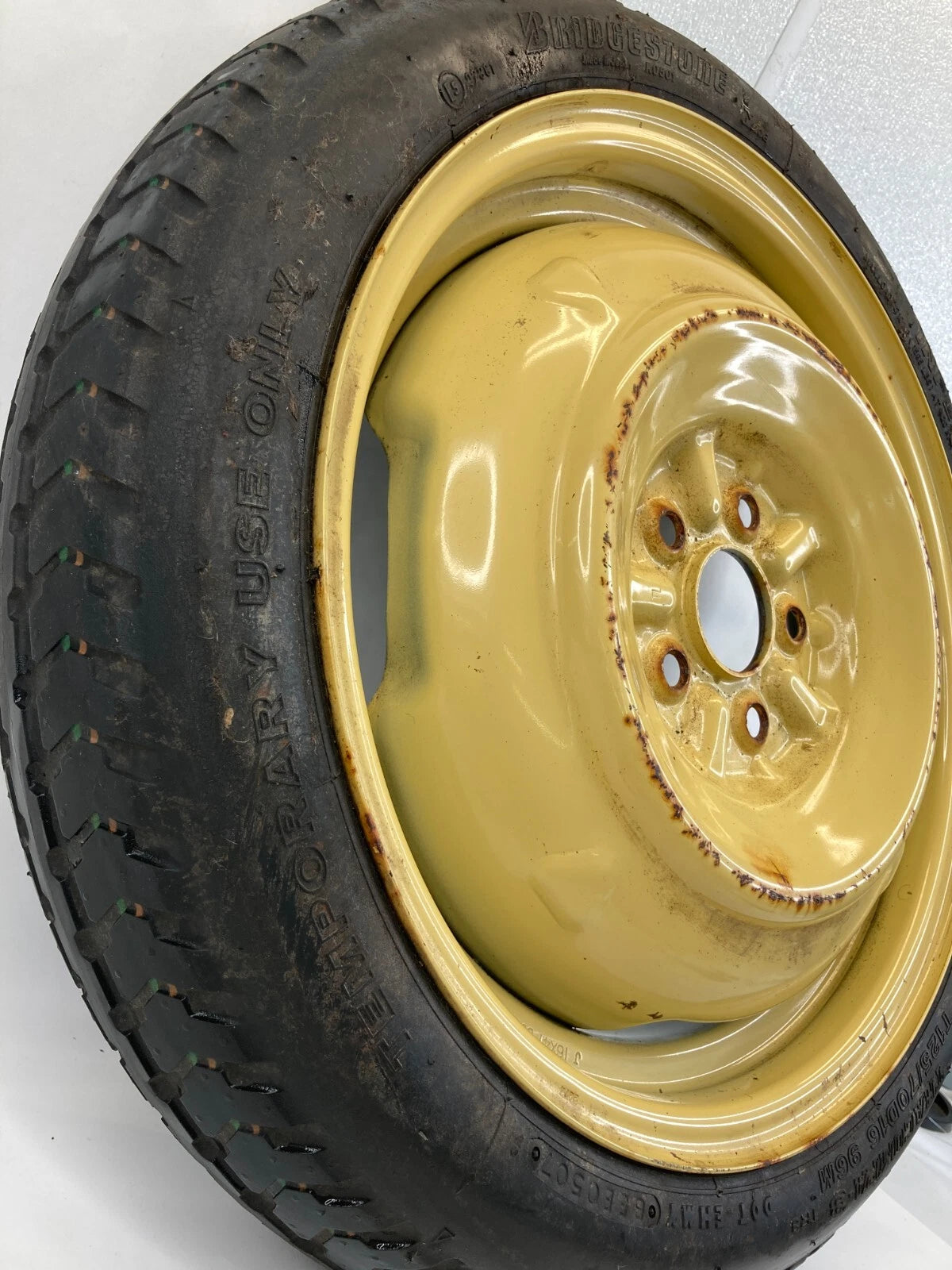 2004-2015 TOYOTA PRIUS HATCHBACK EMERGENCY SPARE TIRE WHEEL T125/70D16 OEM