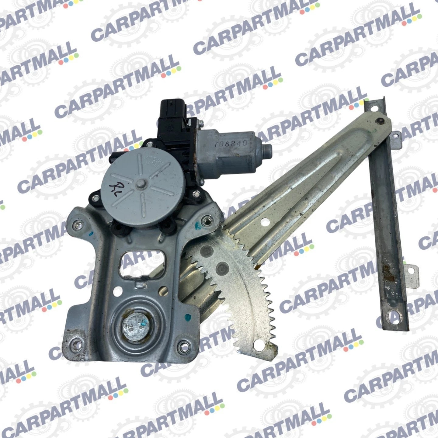 2008-2011 Mitsubishi Lancer Rear Left Side Door Window Motor w/ Regulator OEM