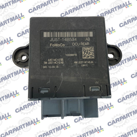 2018 2019 2020 Ford Fusion Rear Left Side Door Control Module JU5T-14B534 OEM