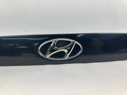 2006 2007 HYUNDAI ACCENT REAR LIFTGATE TAILGATE LICENSE MOLDING W/ EMBLEM & LAMP