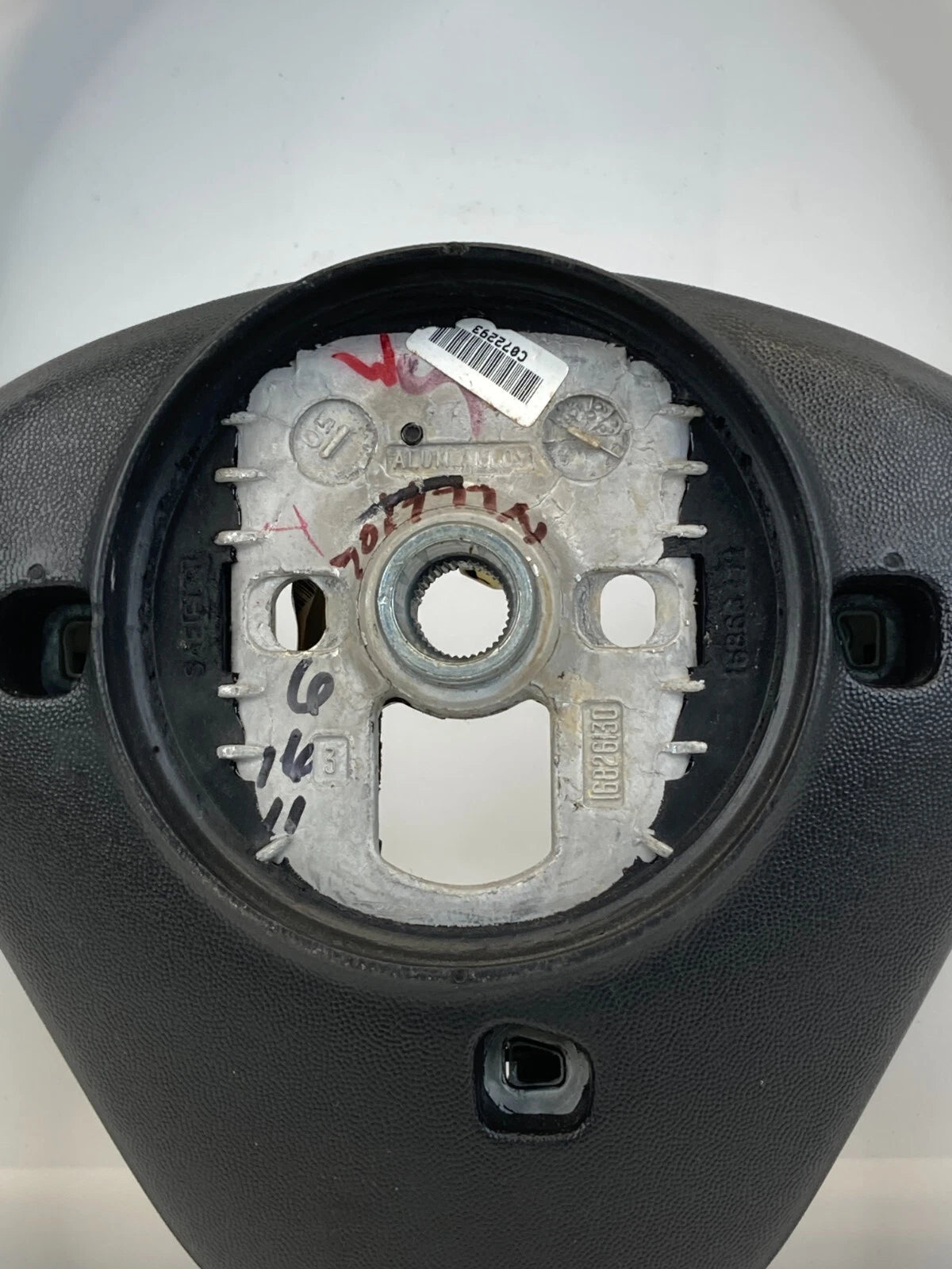 2004-2007 CADILLAC CTS STEERING WHEEL W/ SWITCHES LEATHER WOOD TRIM 21994384