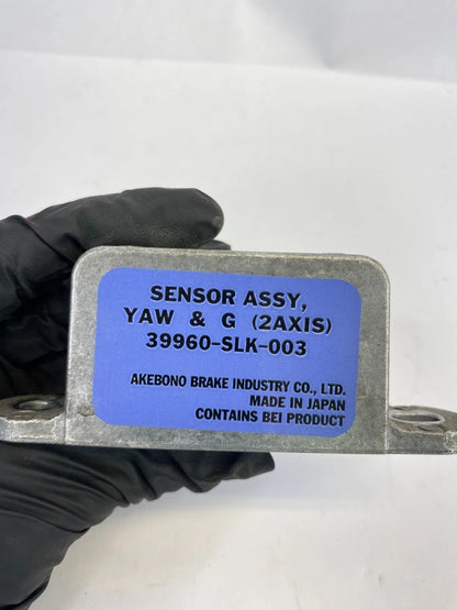2005-2008 HONDA PILOT YAW RATE G-FORCE STABILITY SENSOR MODULE OEM 39960-SLK-003