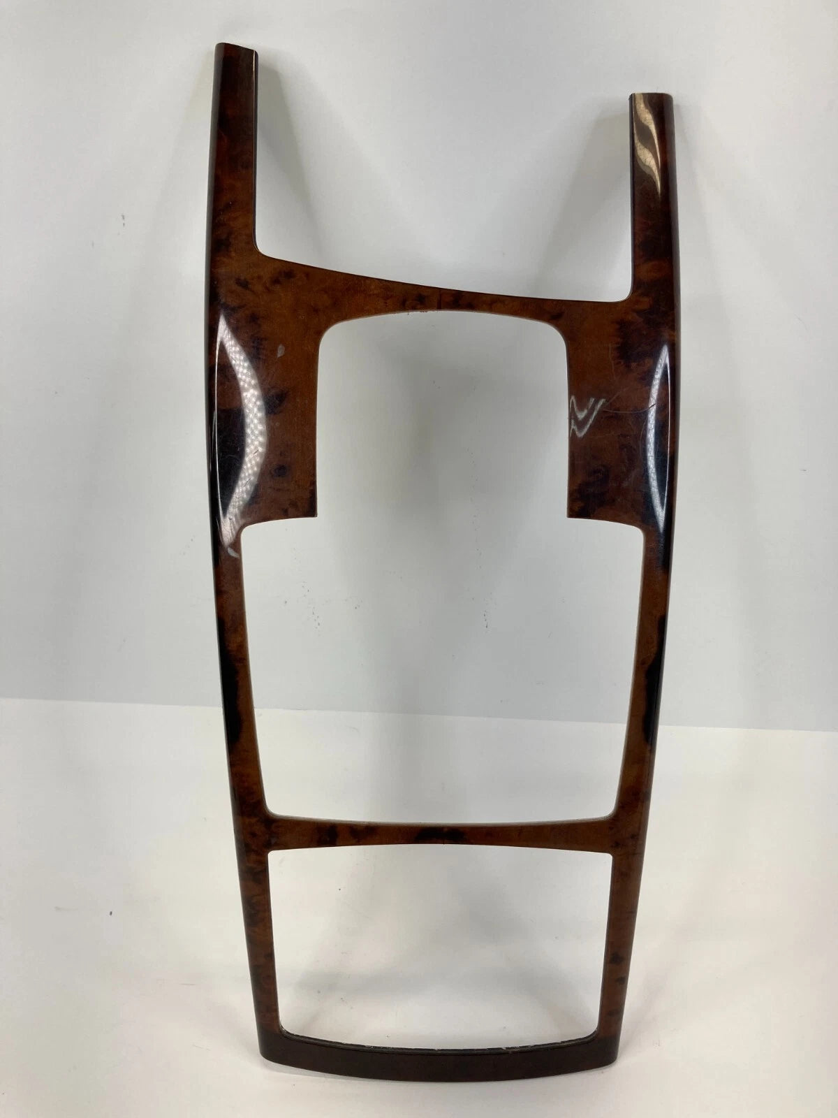 05-11 A6 QUATTRO CENTER CONSOLE GEAR SHIFTER FRAME TRIM BEZEL WOODGRAIN 31173825