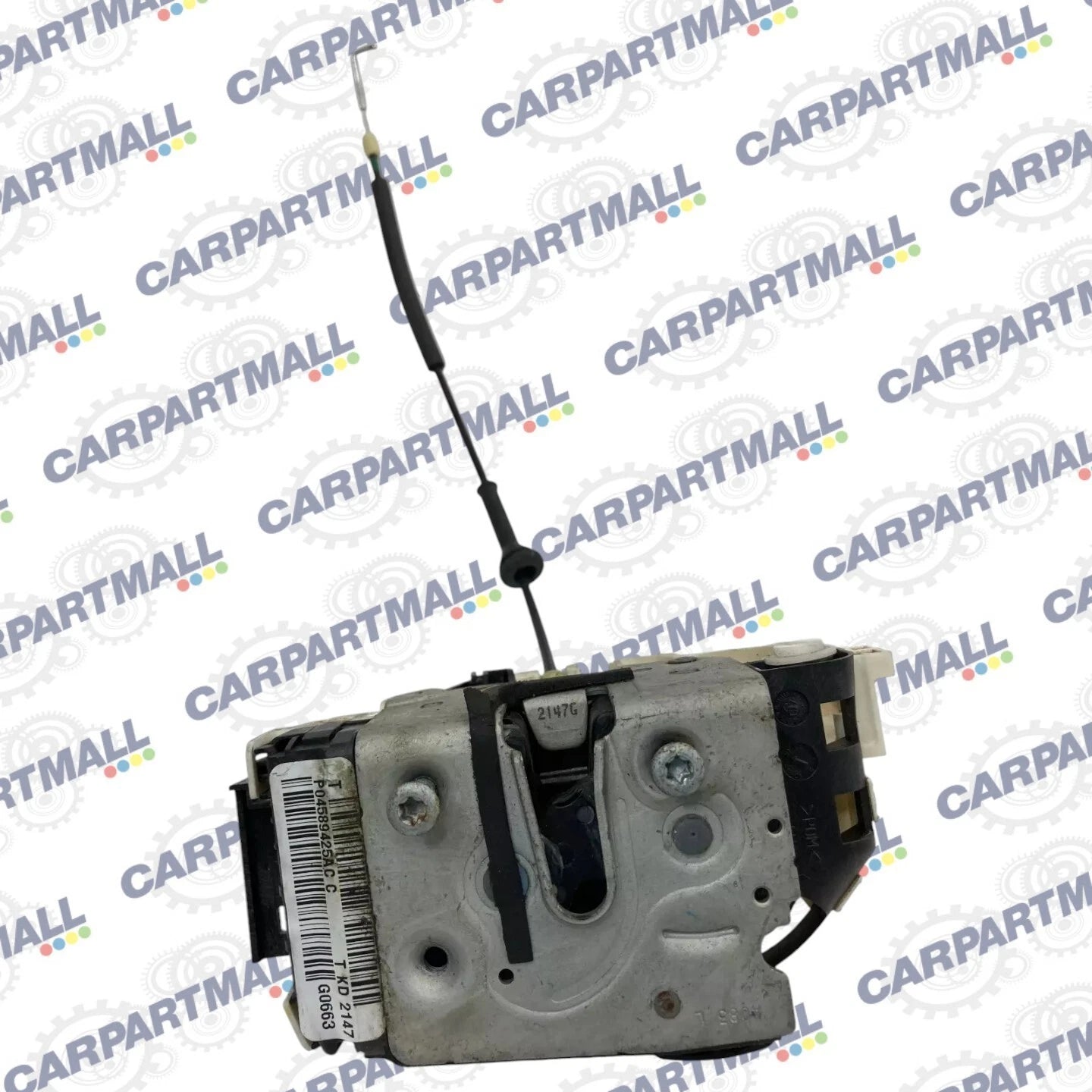 07 08 CHRYSLER SEBRING REAR LEFT DOOR LOCK LATCH RELEASE ACTUATOR P04589425AC