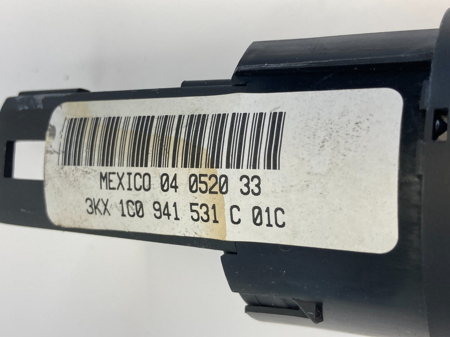 1998-2010 Volkswagen Beetle Headlight & Fog Lamp Light Switch 1C0-941-531-C OEM