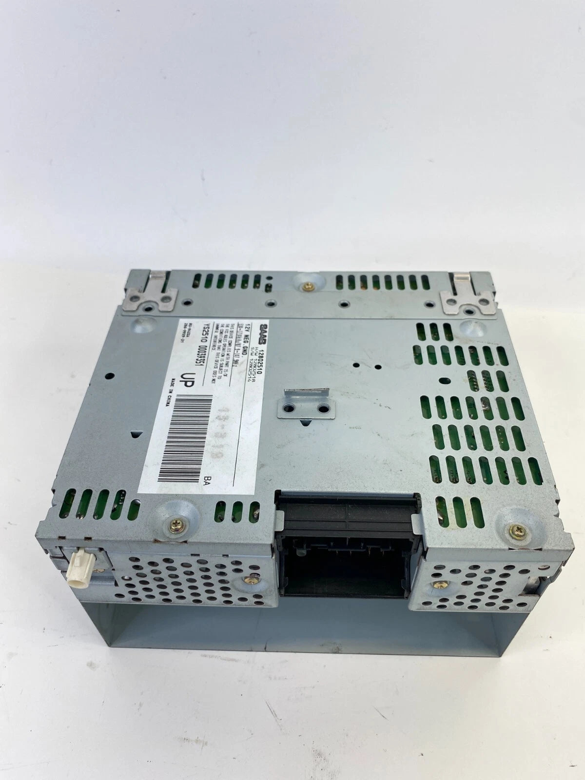 2003-2006 SAAB 9-3 AM FM RADIO STEREO CD PLAYER RECEIVER HEAD UNIT 12802510 OEM