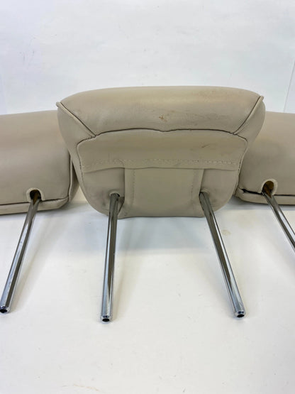 2001 2002 LEXUS GS300 GS430 REAR SEAT HEADREST LEFT CENTER RIGHT HEAD REST SET