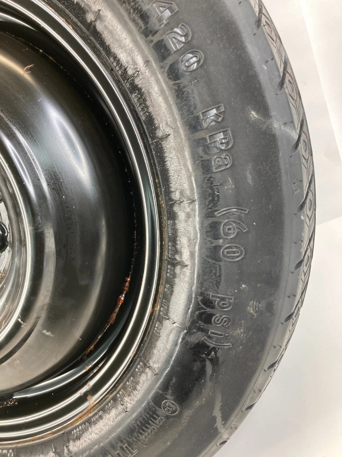 2008-2014 DODGE AVENGER EMERGENCY SPARE TIRE RIM WHEEL COMPACT T155/90D16 OEM